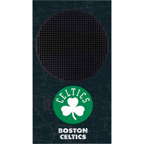 NBA Boston Celtics Black Secondary Logo Xbox Series S Console Skin