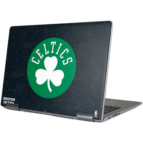 NBA Boston Celtics Black Secondary Logo Yoga 710 14in Skin