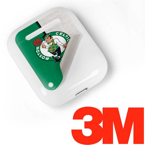 NBA Boston Celtics Canvas Apple AirPods Skin