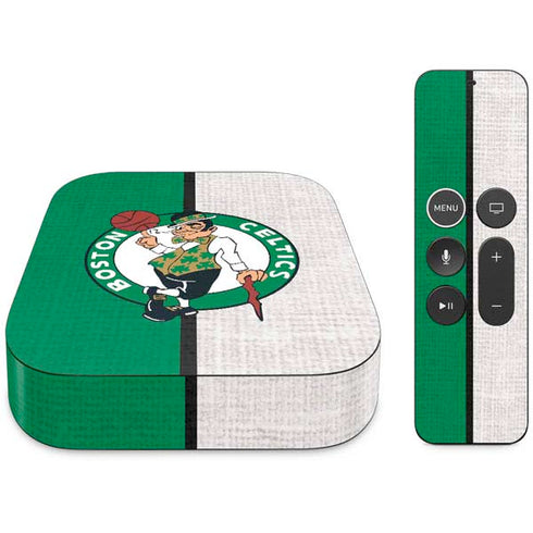NBA Boston Celtics Canvas Apple TV Skin