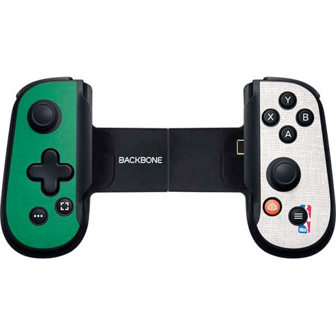 NBA Boston Celtics Canvas Backbone One for iPhone Game Controller Skin