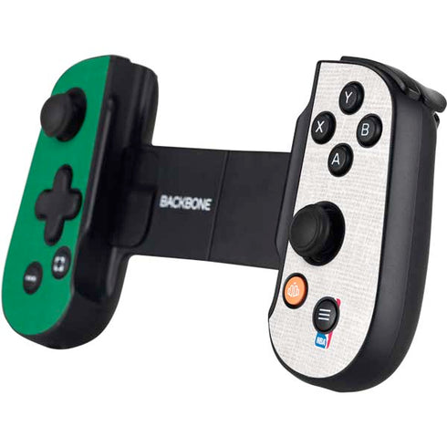 NBA Boston Celtics Canvas Backbone One for iPhone Game Controller Skin