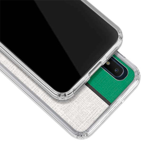 NBA Boston Celtics Canvas Galaxy A10e Clear Case