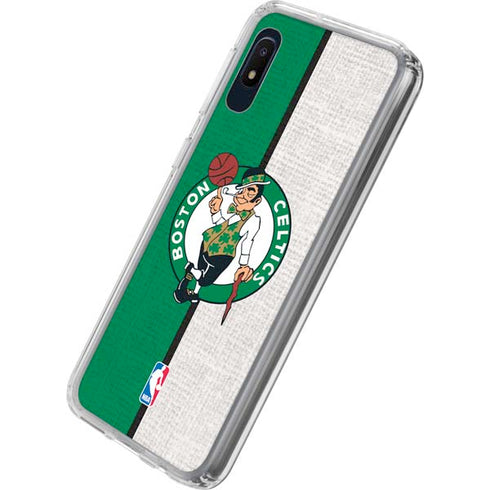 NBA Boston Celtics Canvas Galaxy A10e Clear Case