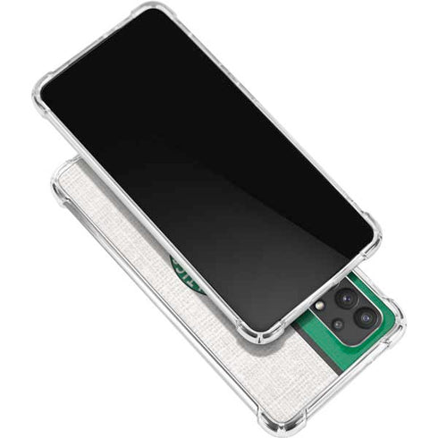 NBA Boston Celtics Canvas Galaxy A32 5G Clear Case