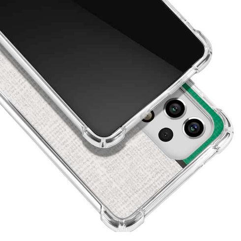 NBA Boston Celtics Canvas Galaxy A53 5G Clear Case