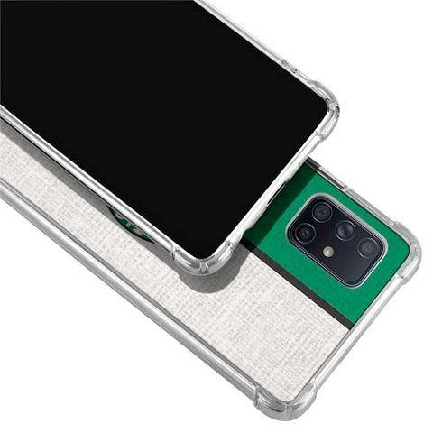 NBA Boston Celtics Canvas Galaxy A71 5G Clear Case