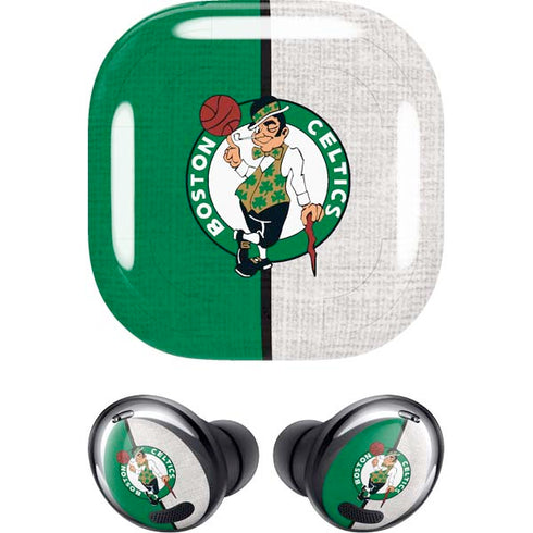 NBA Boston Celtics Canvas Galaxy Buds Pro Skin