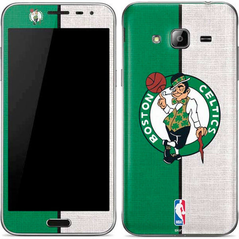 NBA Boston Celtics Canvas Galaxy J3 Skin