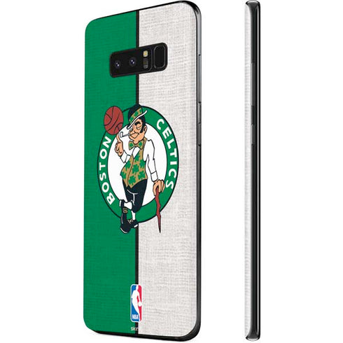 NBA Boston Celtics Canvas Galaxy Note 8 Skin