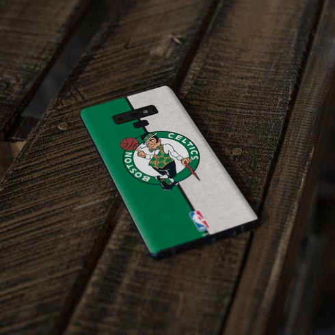 NBA Boston Celtics Canvas Galaxy Note 9 Skin