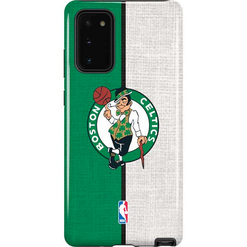 NBA Boston Celtics Canvas Galaxy Note20 5G Pro Case