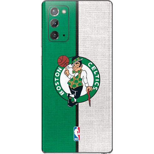 NBA Boston Celtics Canvas Galaxy Note20 5G Skin
