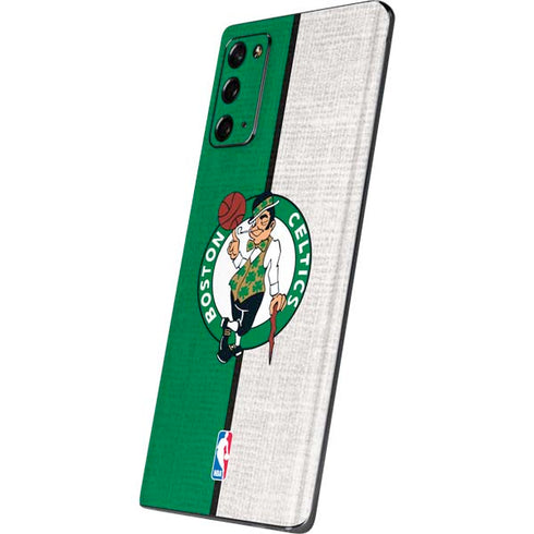 NBA Boston Celtics Canvas Galaxy Note20 5G Skin