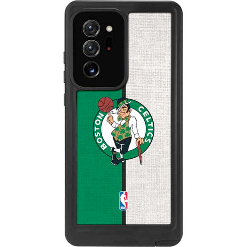 NBA Boston Celtics Canvas Galaxy Note20 Ultra 5G Waterproof Case