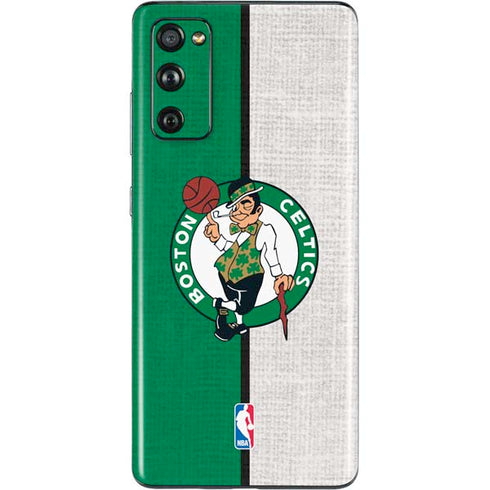 NBA Boston Celtics Canvas Galaxy S20 Fan Edition Skin