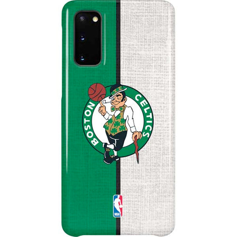 NBA Boston Celtics Canvas Galaxy S20 Lite Case