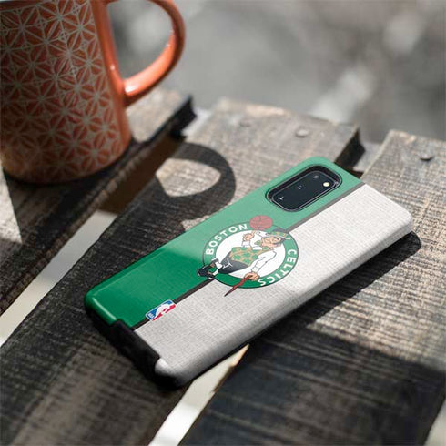 NBA Boston Celtics Canvas Galaxy S20 Pro Case