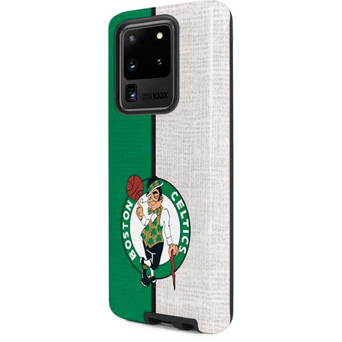 NBA Boston Celtics Canvas Galaxy S20 Ultra 5G Pro Case
