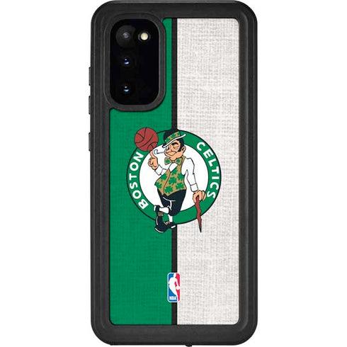 NBA Boston Celtics Canvas Galaxy S20 Waterproof Case