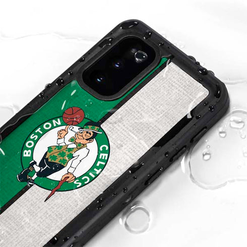 NBA Boston Celtics Canvas Galaxy S20 Waterproof Case