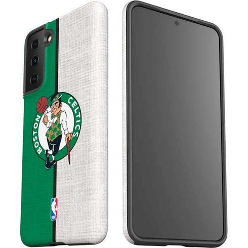 NBA Boston Celtics Canvas Galaxy S21 FE Pro Case