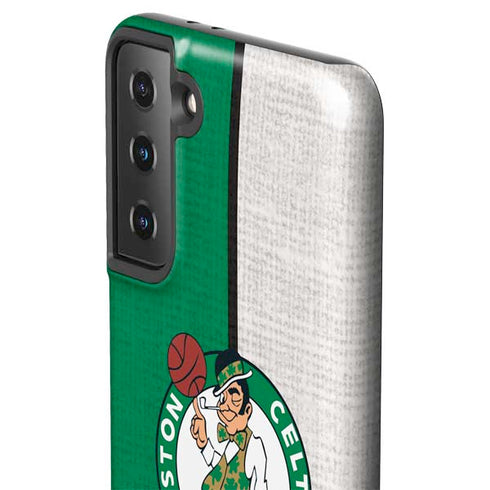 NBA Boston Celtics Canvas Galaxy S21 Plus 5G Pro Case