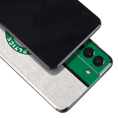 NBA Boston Celtics Canvas Galaxy S21 Plus 5G Skin