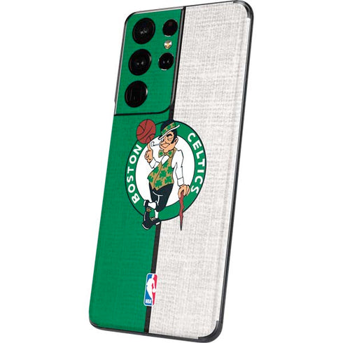 NBA Boston Celtics Canvas Galaxy S21 Ultra 5G Skin