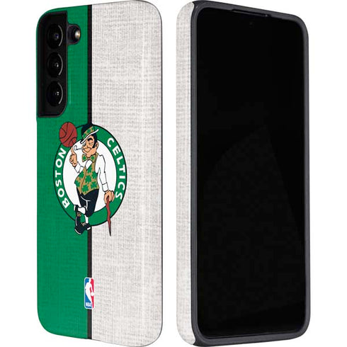 NBA Boston Celtics Canvas Galaxy S22 Plus Pro Case
