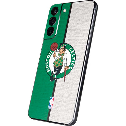 NBA Boston Celtics Canvas Galaxy S22 Plus Skin