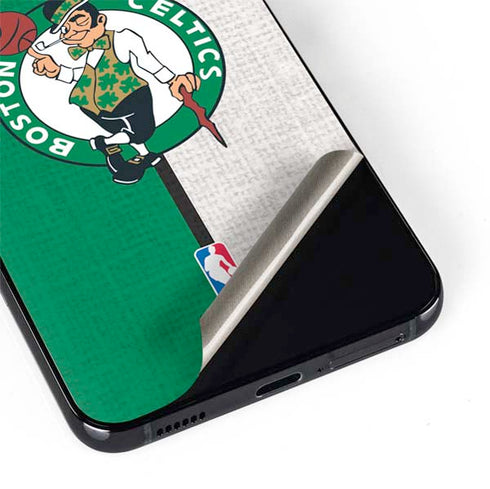 NBA Boston Celtics Canvas Galaxy S22 Plus Skin