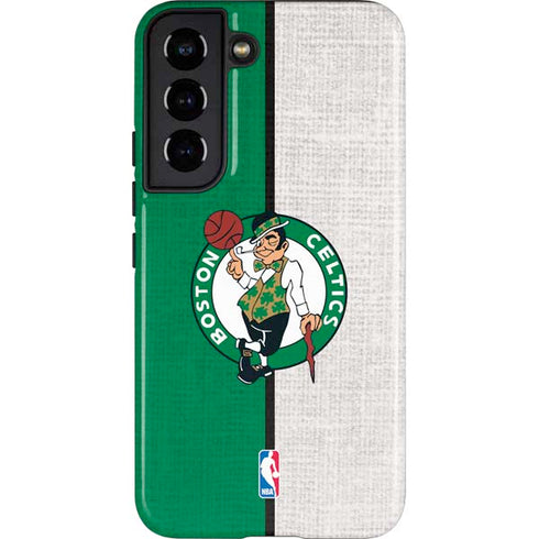 NBA Boston Celtics Canvas Galaxy S22 Pro Case