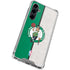 NBA Boston Celtics Canvas Galaxy S23 FE Clear Case