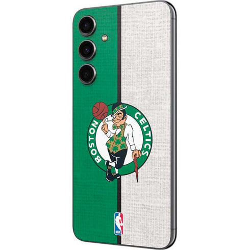 NBA Boston Celtics Canvas Galaxy S23 FE Skin