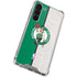 NBA Boston Celtics Canvas Galaxy S23 Plus Clear Case