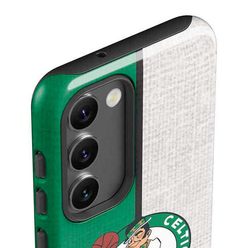 NBA Boston Celtics Canvas Galaxy S23 Plus Pro Case