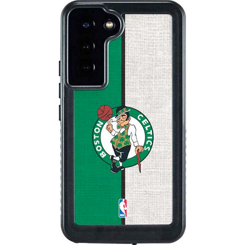 NBA Boston Celtics Canvas Galaxy S23 Plus Waterproof Case