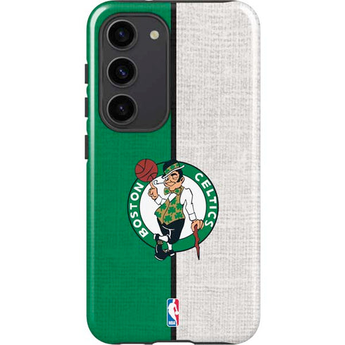 NBA Boston Celtics Canvas Galaxy S23 Pro Case
