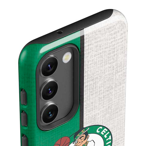 NBA Boston Celtics Canvas Galaxy S23 Pro Case
