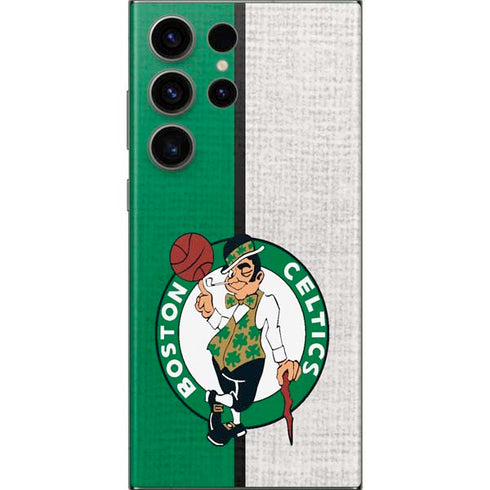 NBA Boston Celtics Canvas Galaxy S23 Ultra Skin