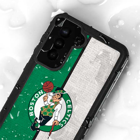 NBA Boston Celtics Canvas Galaxy S23 Waterproof Case