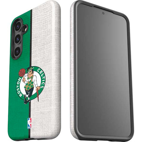 NBA Boston Celtics Canvas Galaxy S24 Plus Impact Case