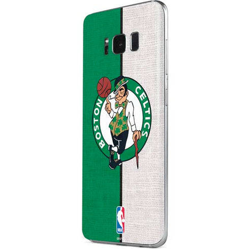 NBA Boston Celtics Canvas Galaxy S8 Skin