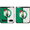 NBA Boston Celtics Canvas Galaxy Z Flip Skin
