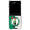 NBA Boston Celtics Canvas Galaxy Z Flip5 5G Clear Case
