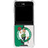 NBA Boston Celtics Canvas Galaxy Z Flip5 5G Clear Case