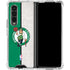 NBA Boston Celtics Canvas Galaxy Z Fold4 5G Clear Case