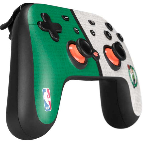 NBA Boston Celtics Canvas Google Stadia Controller Skin