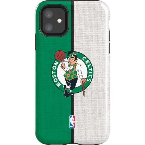 NBA Boston Celtics Canvas iPhone 11 Impact Case